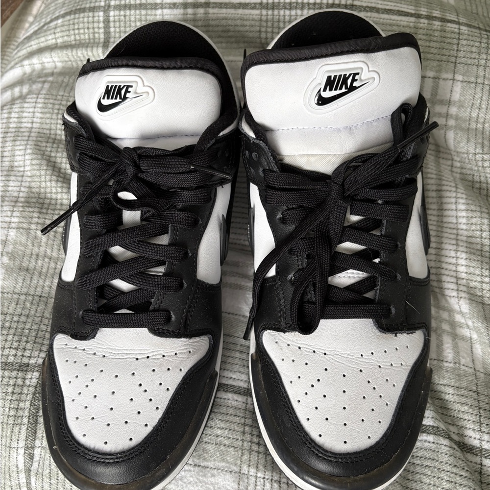 Nike Women's Classic Black and White Dunk Low Twist Panda Sneakers